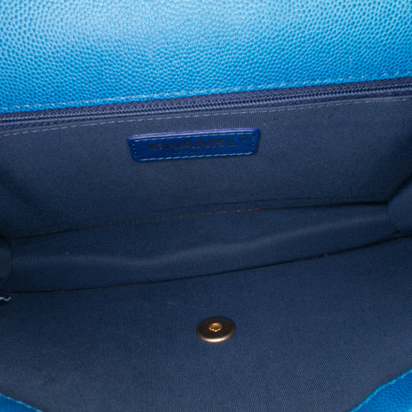 Pre-Loved Chanel Medium Quilted Caviar Sunset On The Sea Flap - Picture 4 of 12